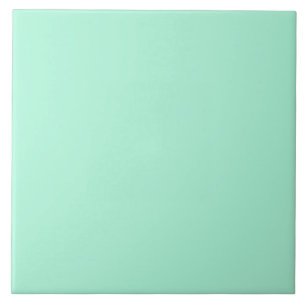 Pastel Grönt Mint Solid Färg minimalist Kakelplatta