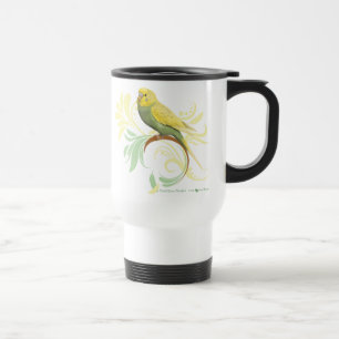 Pastel Grönt Parakeet Resemugg