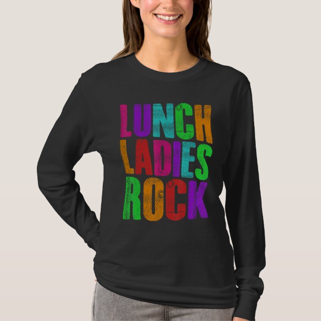 Pastel Grunge Lunch Dam Sten Cute Back to Schoo T Shirt (Framsida)