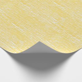 Pastel Gult Crackle Presentpapper