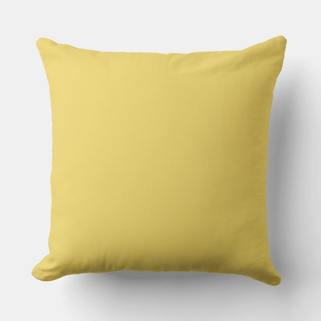 Pastel-Gult Kudde (Framsida)