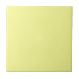Pastel Gult Solid Färg Kakelplatta