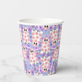 Pastel Halloween Blommigt Spöken