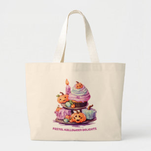 Pastel Halloween Delight Jumbo Tygkasse