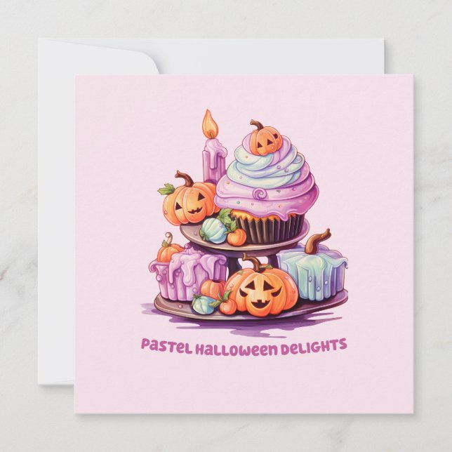 Pastel Halloween Delights - Enchanting Pastel Cake (Framsida)