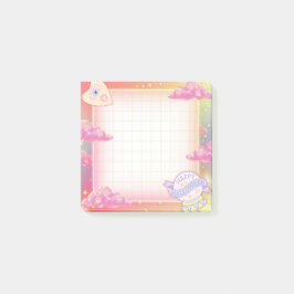 Pastel Halloween Divination Post-it Block