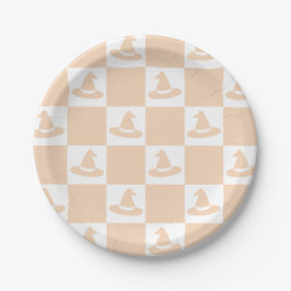 Pastel Halloween med Witch Hatch Checkerboard