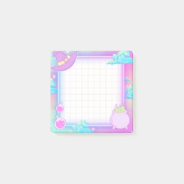 Pastel Halloween Witchy Post-it Block