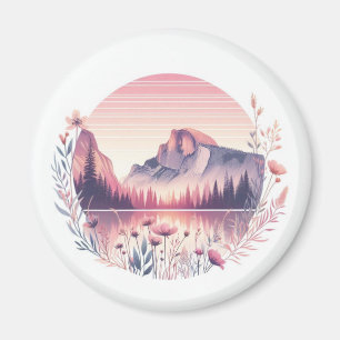Pastel Halva Dome Magnet