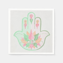 Pastel Hamsa Napkins Pappersservett