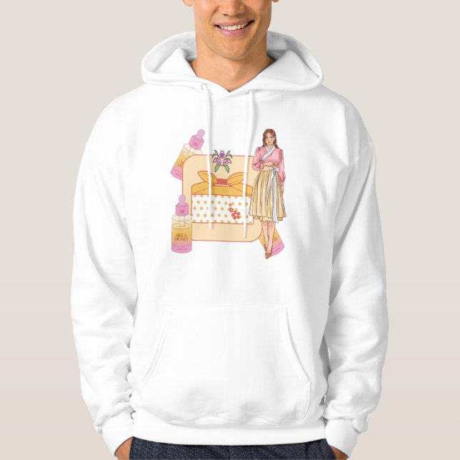 Pastel Hanbok & Vaniljhonung Serum Hoodie (Framsida)
