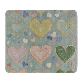 Pastel Heart Tapestry