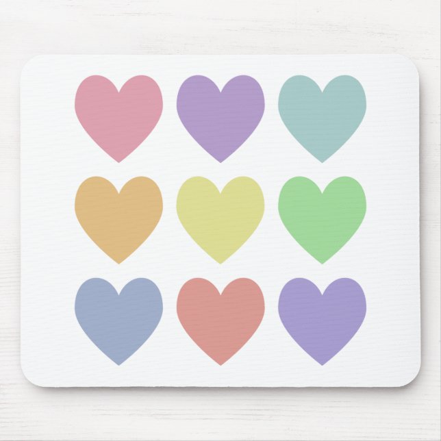 Pastel Hearts Musmatta (Framsidan)