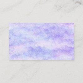 Pastel Himlar Lavender, Blue och Rosa Visitkort