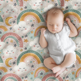 Pastel Himmel Blanket Sweet Gift för Baby World Fleecefilt