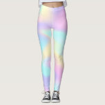 Pastel HoloGraphics Rainbow Leggings<br><div class="desc">Holografisk  regnbåge.</div>