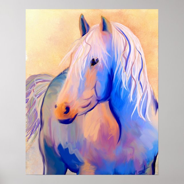 Pastel Horse Poster (Framsidan)