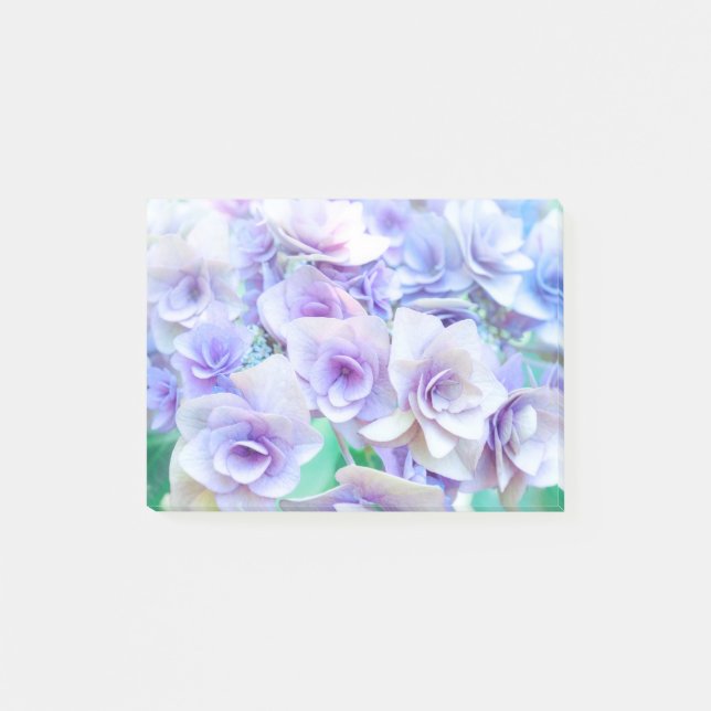 pastel hydrangea for wedding post-it block (Framsida)