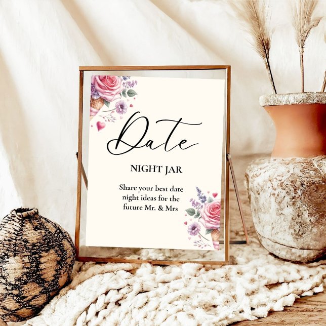 Pastel Ice Cream Möhippa par bröllop-tecken Poster (Skapare uppladdad)