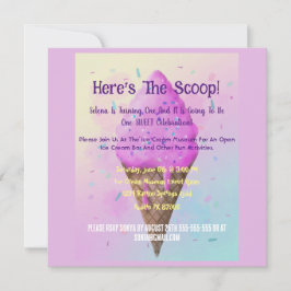 Pastel Ice kräm Cone dropping