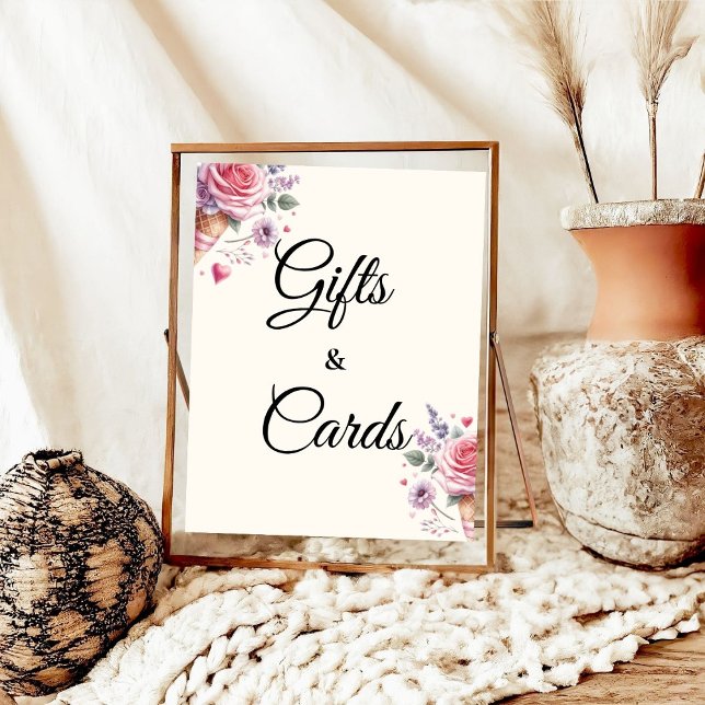 Pastel Ice kräm Möhippa Gifts & Cards Poster (Skapare uppladdad)