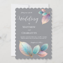 Pastel Iridescent Löv Bröllop Dreamy Pastels