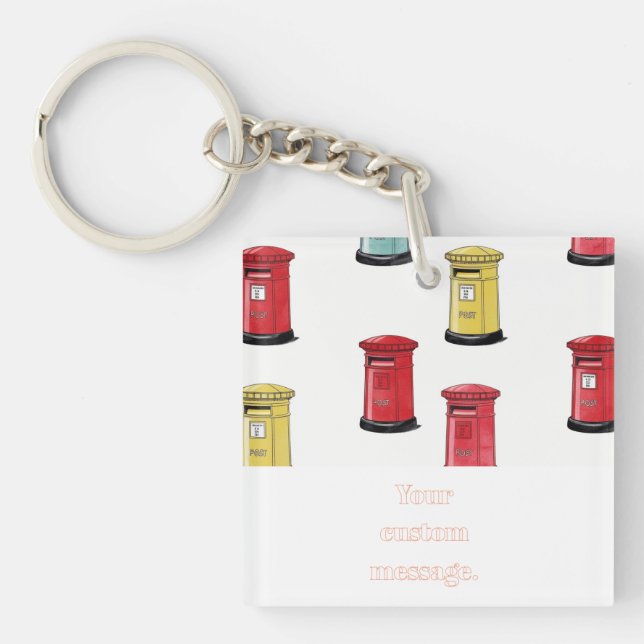 Pastel Japanese Postbox: Watercolor Crayon Style  (Framsidan)