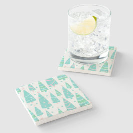 Pastel Julgran Forest Stenunderlägg