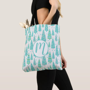 Pastel Julgran Forest Tygkasse