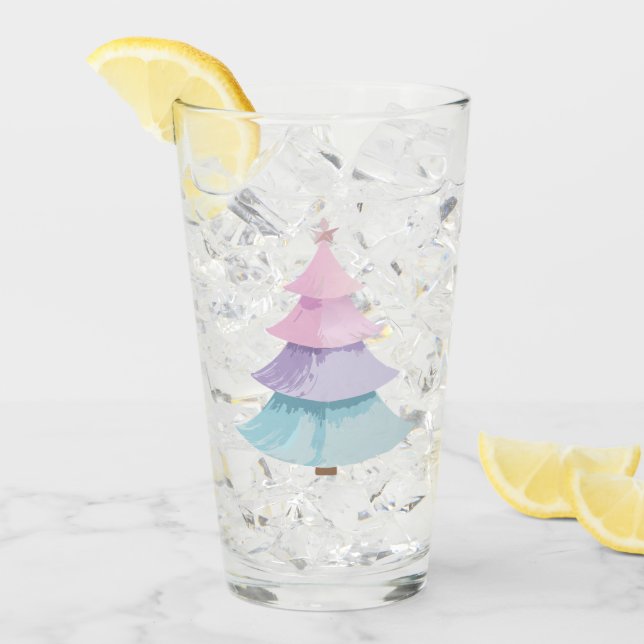 Pastel Julgran Glaskopp (Framsida Ice)