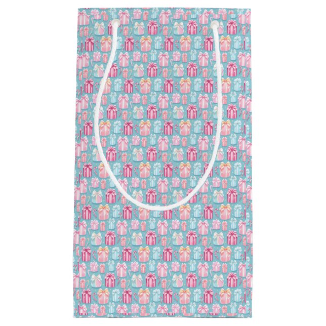 Pastel Julklapp och Polkagrisar (Framsidan)