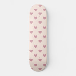 Pastel Kärlek Hearts Mini Skateboard Bräda 18,5 Cm