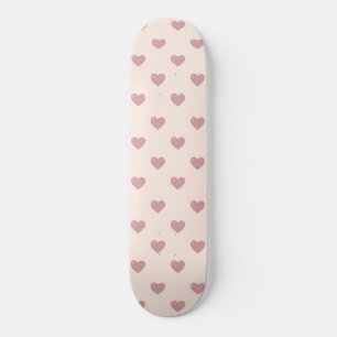 Pastel Kärlek Hearts Mini Skateboard Bräda 18,5 Cm