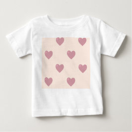 Pastel Kärlek Hearts T Shirt