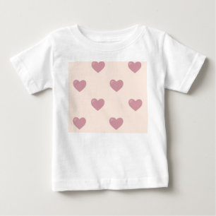 Pastel Kärlek Hearts T Shirt