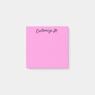 Pastel Kärlek Rosa Post-it Block