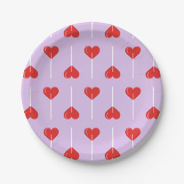 Pastel Kärlek Suckers Red