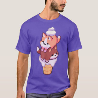 Pastel Kawaii Ice Cream Kittens T Shirt