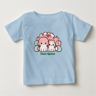 Pastel Kawaii Pets Illustration Cute Animals T Shirt