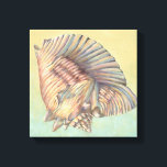 Pastel Large Conch-Snäcka Canvastryck<br><div class="desc">Skaffa den här unika,  stora Conch-säsongsbilden med flera färgader på nästa produkt. Den här fantastisk,  kakaobundet,  dessa två unika segeler. Ta stranden med dig överallt och föreställ dig den mjuka havsbrisen.</div>