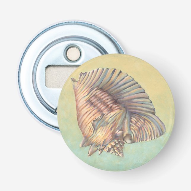 Pastel Large Conch-Snäcka Flasköppnare (Framsidan)