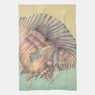 Pastel Large Conch-Snäcka Kökshandduk