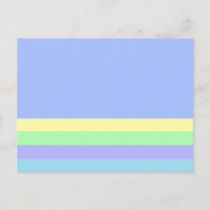 Pastel Lavender Blue Vykort