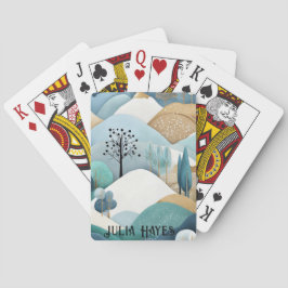 Pastel Ligcape Mönster Casinokort