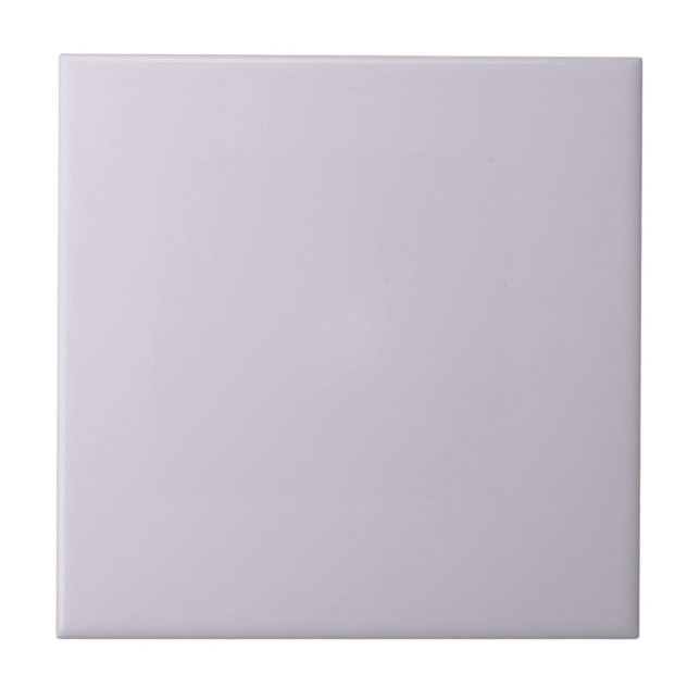 Pastel Light Lila Grått Solid Färg Tile Kakelplatta (Framsidan)