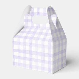 Pastel Light Lila Lilac Gingham Check Play Presentaskar