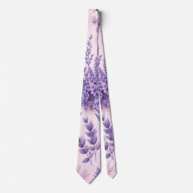 Pastel Lila Aesthetic Lavender Flower Slips (Framsida)