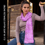 Pastel Lila Camouflage Chiffon Sjal<br><div class="desc">Pastel Lila Camouflage Chiffon Scarf. Roligt för varje videokamera älskare. Visa alla mina butiker här https://bit.ly/SandyspiderStores</div>