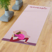 Pastel Lila Feminine Girly äger Yogi Namaste aste 