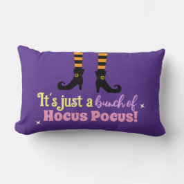 Pastel Lila Hocus Pocus Halloween Witch Leg Lumbarkudde